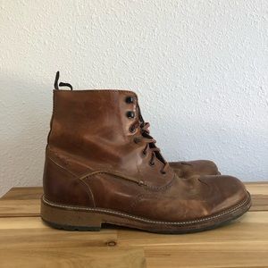 Clarks brown boots size 10.5 (11.5 fit)